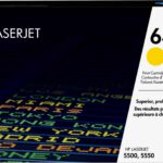 HP 645A toner LaserJet jaune authentique