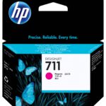 Cartouche d’encre HP 711 DesignJet – Magenta (CZ131A)