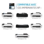 HP 711 Cyan – Cartouche d’encre HP d’origine (CZ130A) – Image 6