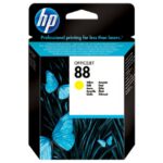 HP 88 cartouche d’encre jaune authentique