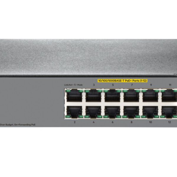 SWITCH HPE OFFICECONNECT 1920S 24G GIGABIT SMART MANAGED 2SFP PPoE+ 185W