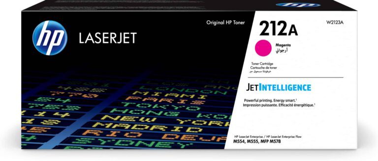 HP 212A Magenta – Toner HP LaserJet d’origine (W2123A)