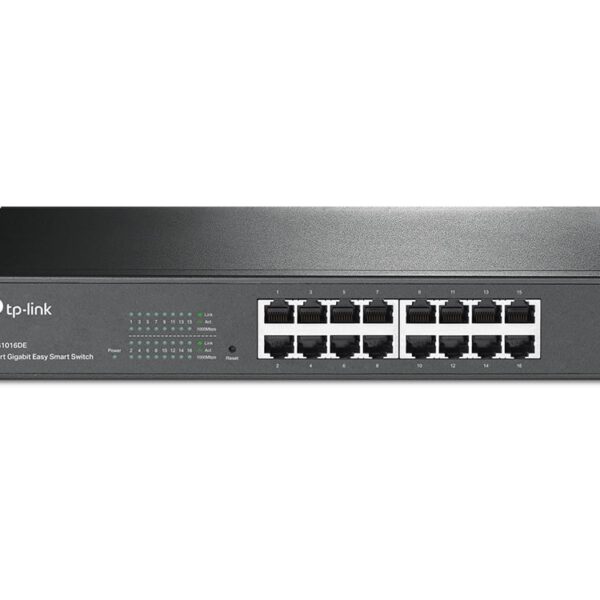 SWITCH TP-LINK EASY SMART 16 PORTS GIGABIT (TL-SG1016DE)