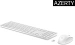 Clavier Souris Sans Fil HP 650 Blanc (4R016AA) – Image 9