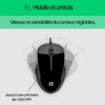 Clavier et souris filaires HP 200 – AZERTY (9DF28AA) – Image 6
