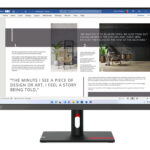 Écran Moniteur HP P22v G5 21.5″ Full HD (64V81AA)