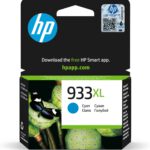 HP 933XL Cyan – Cartouche d’encre grande capacité HP d’origine (CN054AE)