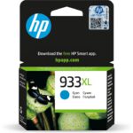 HP 933XL Cyan – Cartouche d’encre grande capacité HP d’origine (CN054AE) – Image 2