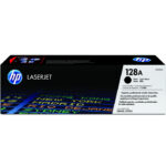 HP 128A toner LaserJet noir authentique – Image 2