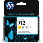 HP 712 Jaune – Cartouche d’encre HP d’origine (3ED69A) – Image 2