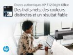 HP 712 Cyan – Cartouche d’encre HP d’origine (3ED67A) – Image 5