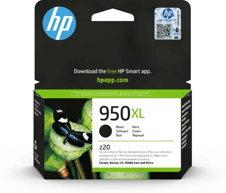 HP 950XL Noir – Cartouche d’encre grande capacité HP d’origine (CN045AE)