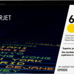 HP 650A toner LaserJet jaune authentique