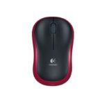 SOURIS LOGITECH SANS FIL M185 ROUGE (910-002237) – Image 2