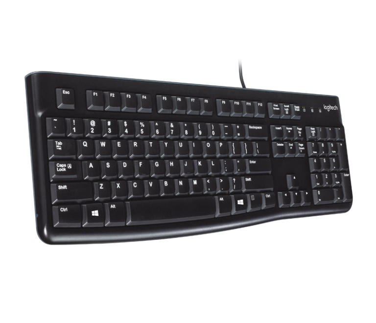 Clavier à connexion USB Logitech K120 – AZERTY (920-002488)