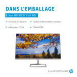 Moniteur Écran HP M27F FHD 27″ (2G3D3AS) – Image 15