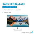 Moniteur Écran HP M32f 80CM 31.5″ (2H5M7AS) – Image 20