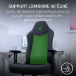 RAZER Chaise Gaming ISKUR V2 X – Noir (8886419354734) – Image 8
