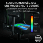 RAZER Chaise Gaming ISKUR V2 X – Noir (8886419354734) – Image 11