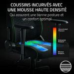 RAZER Chaise Gaming ISKUR V2 X – Noir (8886419354734) – Image 12