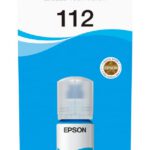 Bouteille d’encre Epson EcoTank 112 – Cyan (C13T06C24A)