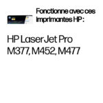 HP 410A Jaune – Toner HP LaserJet d’origine (CF412A) – Image 4