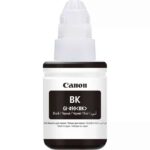 Canon GI-490 BK Noir – Bouteille d’encre Canon d’origine (0665C001AA) (0663C001AB) – Image 2