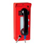 DEPAEPE - SECURPHONE SIP PoE URGENCE 2 (2BT) Rouge