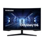 Moniteur Écran SAMSUNG 32″ GAMING incurvé G5 WQHD (LC32G55TQBUXEN) – Image 2