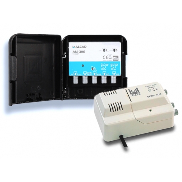 KIT AMP AM-396 ET ALIMENTATION 24 Vdc