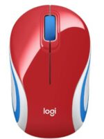 Souris Logitech sans fil ultra portable M187 (Mini Mouse) –( 910 002732) Rouge