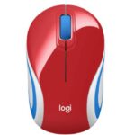 Souris Logitech sans fil ultra portable M187 (Mini Mouse) –( 910 002732) Rouge – Image 2