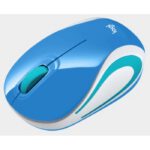 Souris Logitech sans fil ultra portable M187 (Mini Mouse) – ( 910 002733) Bleu – Image 4