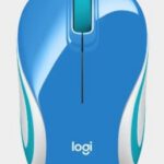 Souris Logitech sans fil ultra portable M187 (Mini Mouse) – ( 910 002733) Bleu