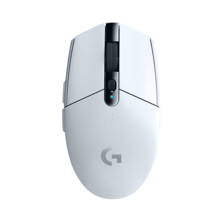 Logitech Souris Gaming sans fil G305 LIGHTSPEED – Blanc (910-005292)