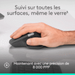 Logitech MX Master 4 Souris sans fil Bluetooth – Graphite (910-007562) – Image 11