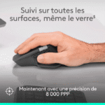 Logitech MX Master 4 Souris sans fil Bluetooth – Graphite (910-007562) – Image 12
