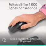 Logitech MX Master 4 Souris sans fil Bluetooth – Graphite (910-007562) – Image 13