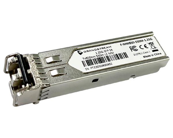 GRANDSTREAM - SFP Fiber Module (Multi-Mode, 850nm Wave-Length, 550-Meter, 1.25Gbps)