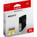 Cartouche Canon PGI-2400XL Jaune (9276B001AA) – Image 2