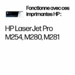 HP 203A Noir – Toner HP LaserJet d’origine (CF540A) – Image 4