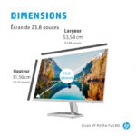 Moniteur Écran HP M24FW  FHD 23.8″ (2D9K1AS) – Image 18