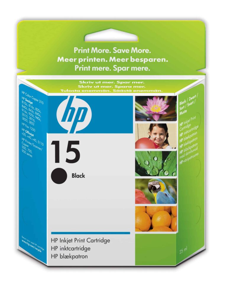 HP 15 cartouche d’encre noir authentique grande contenance