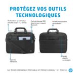 Sacoche Professionel HP 14.1  » pour ordinateur portable – Noir (500S8AA) – Image 11