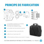 Sacoche Professionel HP 14.1  » pour ordinateur portable – Noir (500S8AA) – Image 14