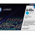 HP 648A Cyan – Toner HP LaserJet d’origine (CE261A)
