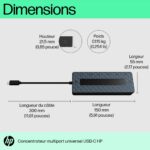 Hub USB-C HP 7 en 1 Supporte PD – Power Delivery (50H55AA) – Image 9