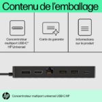 Hub USB-C HP 7 en 1 Supporte PD – Power Delivery (50H55AA) – Image 8