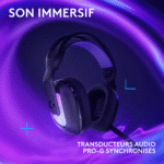LOGITECH Casque Gaming Sans Fil G522 LIGHTSPEED – Noir (981-001544) – Image 19