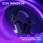 LOGITECH Casque Gaming Sans Fil G522 LIGHTSPEED – Noir (981-001544) – Image 20